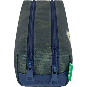 Trousse double les fantaisies timothée kaki