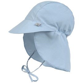 Casquette protège nuque anti-uv bleu ciel (07-18 mois)