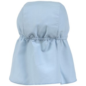 Casquette protège nuque anti-uv bleu ciel (07-18 mois)
