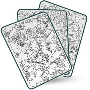 Tablette lumineuse avec dessins à décalquer kidydraw meli-melo