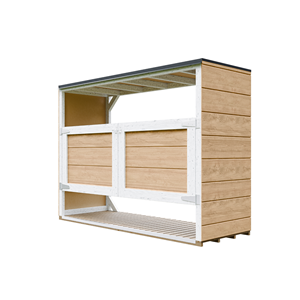 Abri de jardin pour poubelles, cache poubelle extérieur 3x240l jaune