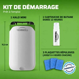 Bouclier antimoustiques portable thermacell halo mini