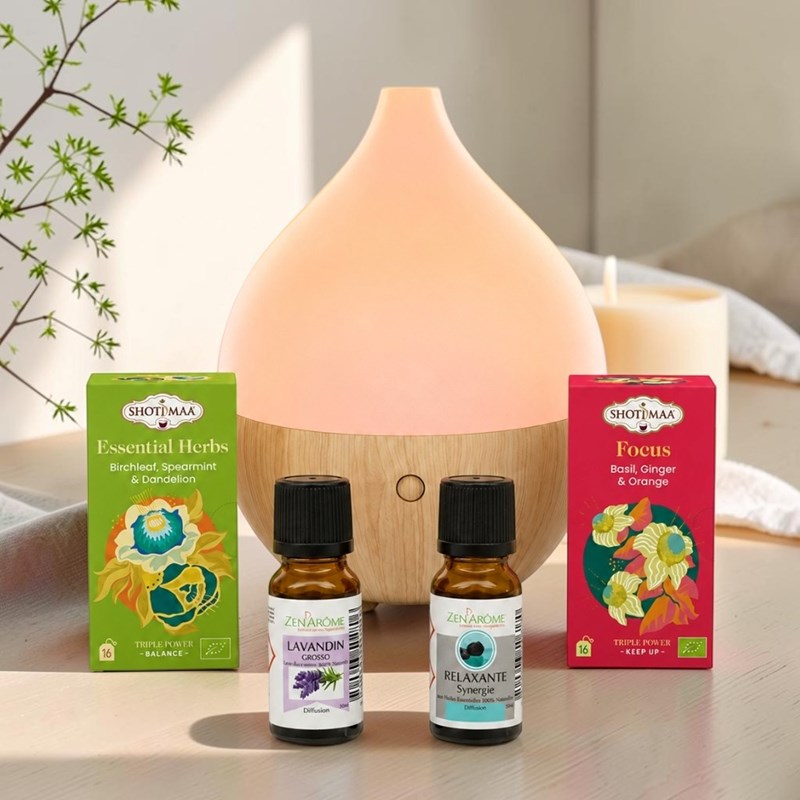 Zen Arôme - Ma pause bien-être : aromathérapie et infusion bio