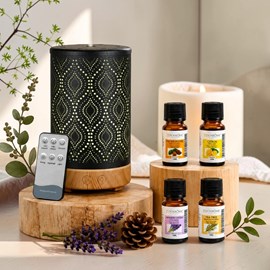 Diffuseur séville + 4 he citron arbre à thé lavandin pin