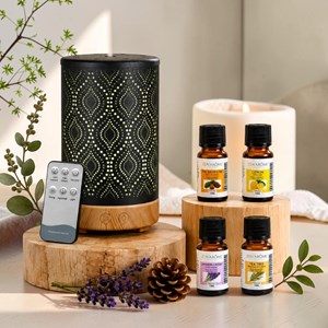 Diffuseur séville + 4 he citron arbre à thé lavandin pin