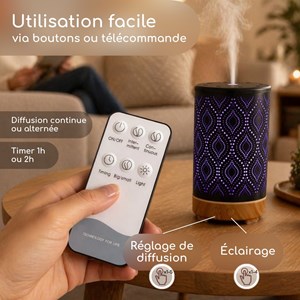 Diffuseur séville + 4 he citron arbre à thé lavandin pin