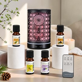 Diffuseur siena attrape-rêve + 4 he citron arbre à thé lavandin pin