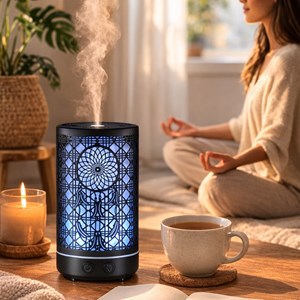 Diffuseur siena attrape-rêve + 4 he citron arbre à thé lavandin pin