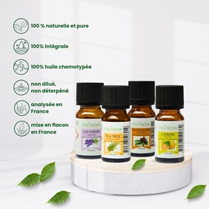 Diffuseur kaori bambou + 4 huiles essentielles naturelles