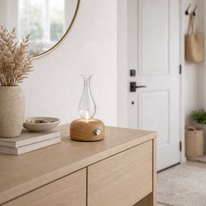 Diffuseur nébulisation aurora + 3 huiles essentielles 100% naturelles