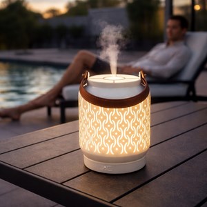 Diffuseur lanterne nomade sans fil madrid + 3 he 100% naturelles