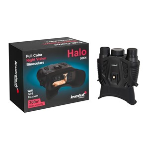 Levenhuk jumelles à vision nocturne numériques halo 50xn gps