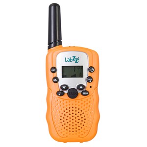 Levenhuk set talkies-walkies et jumelles labzz wtt10 orange