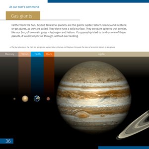 Livre éducatif « espace. Vacuité non vide ». En anglais