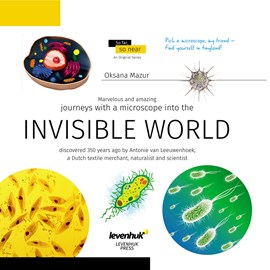 Livre éducatif « monde invisible ». Couverture rigide. En anglais