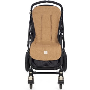 Assise pour poussette à pois poppy cannelle