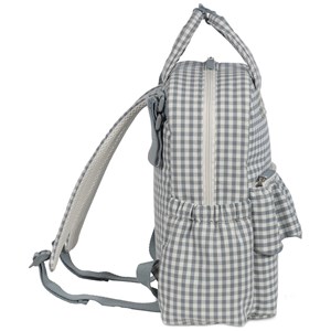 Sac à dos à langer praliné vichy matcha