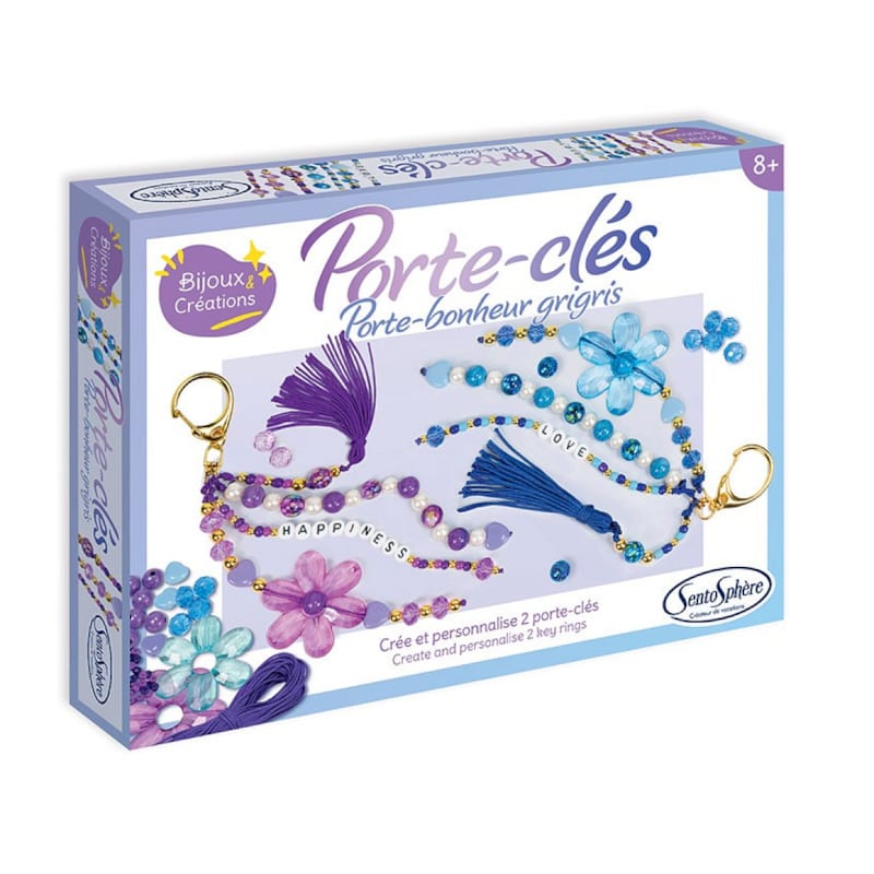 Kit de porte-cles porte bonheur
