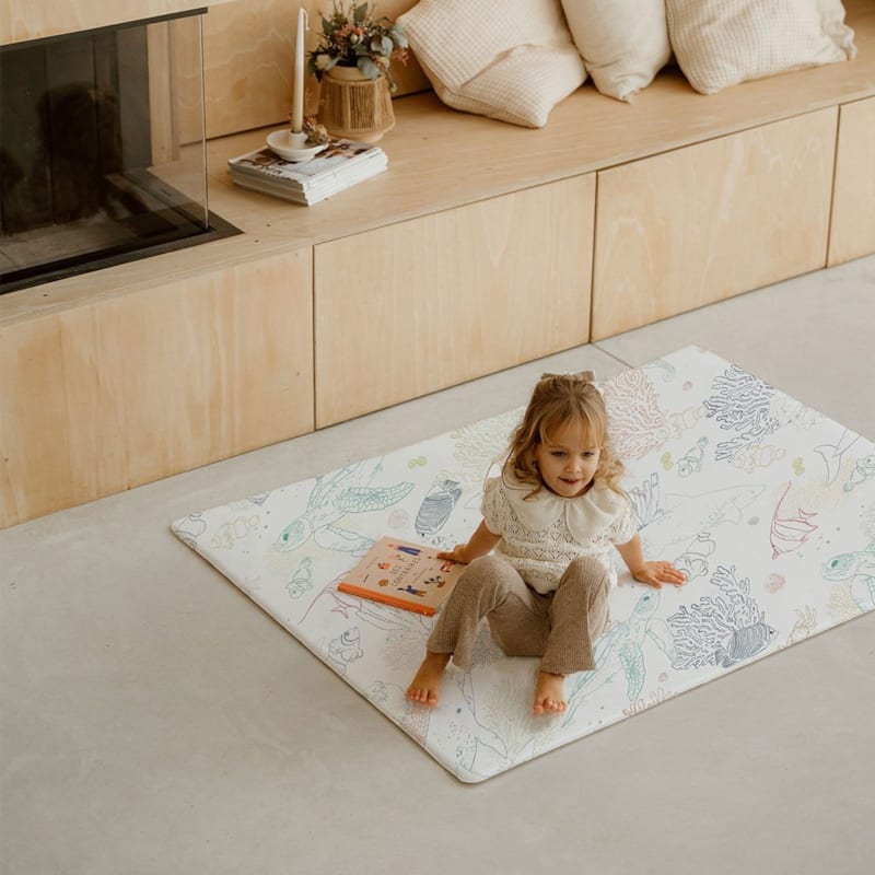 Tapis de jeu l - le coquillage