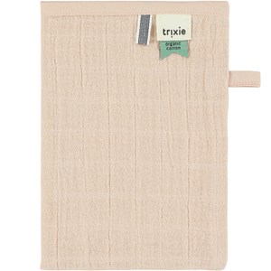 Lot de 3 gants de toilette en mousseline rosy rabbit
