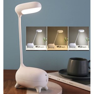 Lampe à poser blanche animalampe