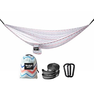 Hamac explorer l nylon blanc