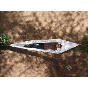 Hamac explorer l nylon blanc