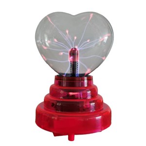 Lampe plasma design coeur