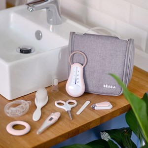 Trousse de soin nomade old pink (10 accessoires)