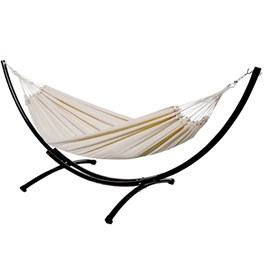 Hamac sur pied azteka xl ecru xxl