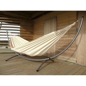Hamac sur pied azteka xl ecru xxl
