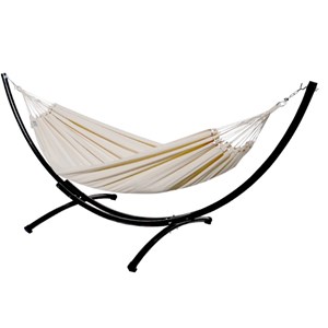 Hamac sur pied azteka xl ecru xxl