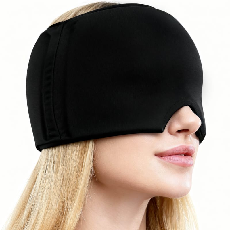Bonnet anti-migraine gel chaud & froid – soulagement naturel des maux de tête