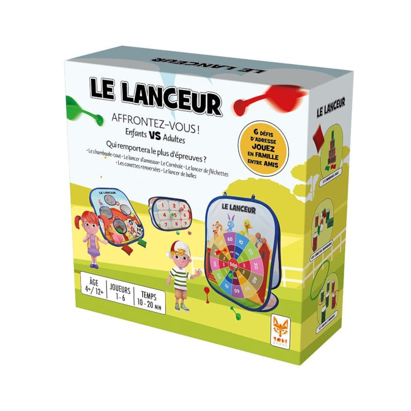 Jeux de société - le lanceur
