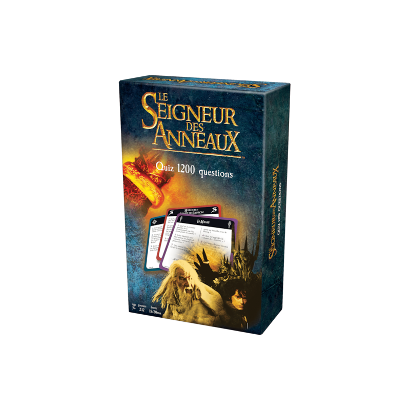 Topi Games - Jeux de société - seigneur des anneaux - 1200 questions