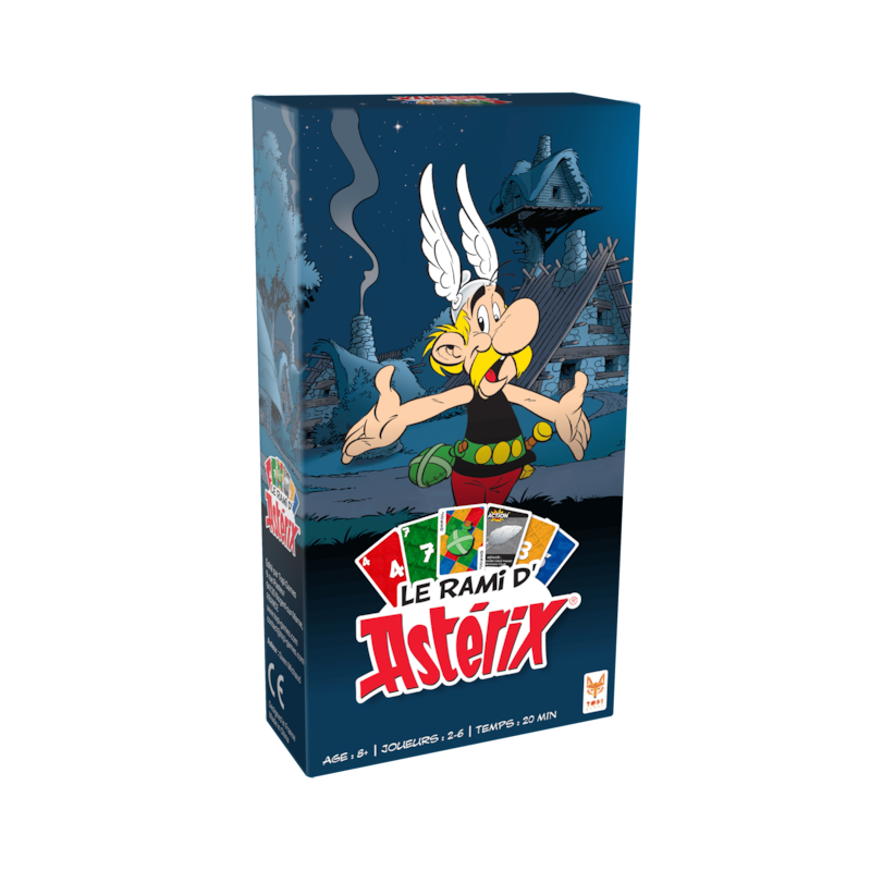 Jeux de société - rami - asterix