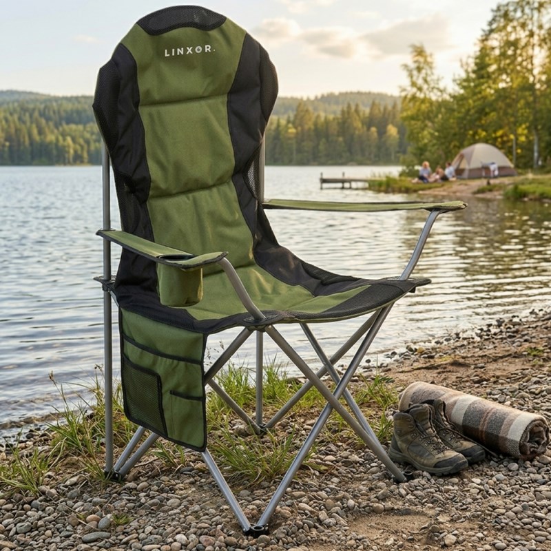 Linxor - Chaise de camping - vert
