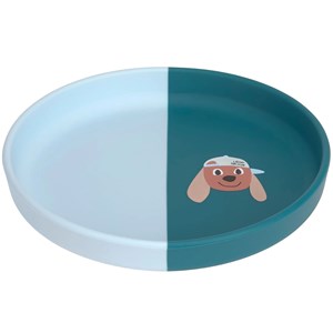 Assiette en silicone tiny team chien