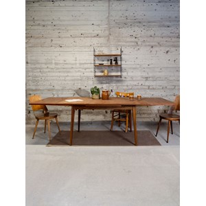 Table à manger scandinave en bois n°1160