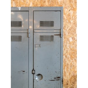 Vestiaire double en métal n°343