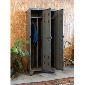 Vestiaire double en métal n°343