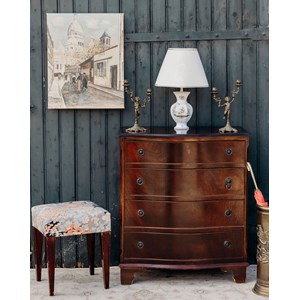 Garance, la commode en bois foncé n°609