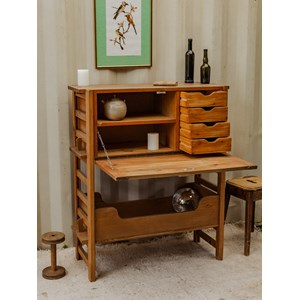 Secrétaire vintage en bois n°179