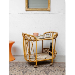Henriette, la desserte en rotin n°190