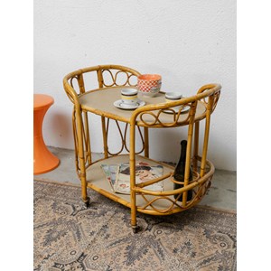 Henriette, la desserte en rotin n°190