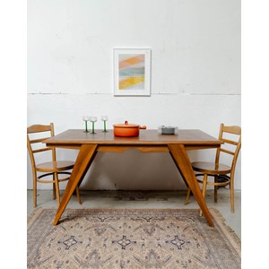 Karla, la table à manger en bois n°1164
