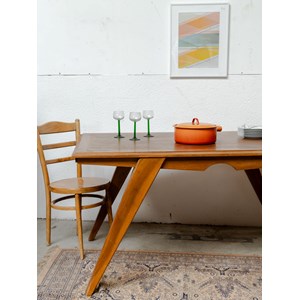 Karla, la table à manger en bois n°1164