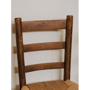Paire de chaises en bois n°1241