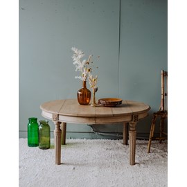 Table basse ovale en bois n°936