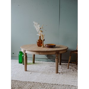 Table basse ovale en bois n°936